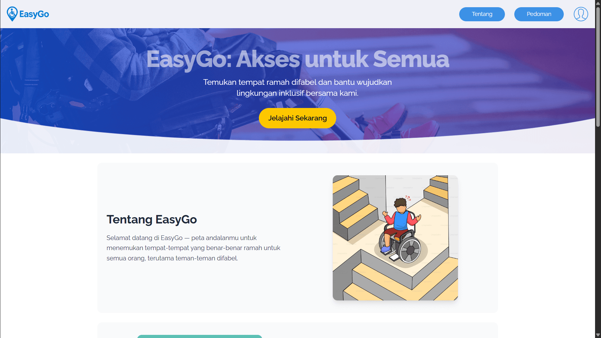 EasyGo - Inclusive Maps Screenshot 1