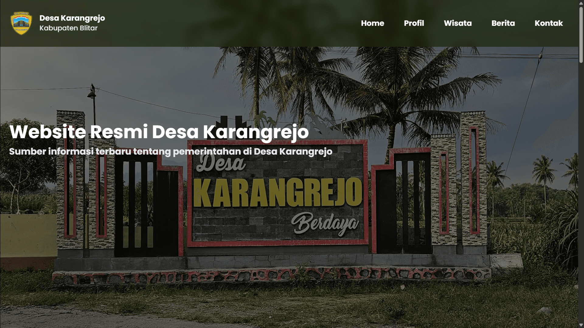 Karangrejo Digital Village Screenshot 1